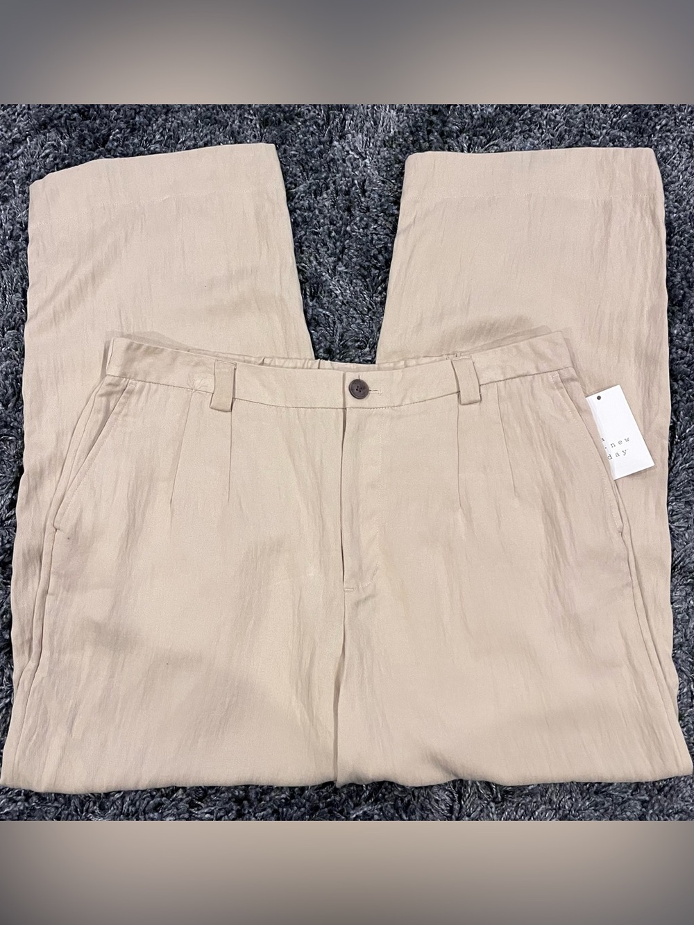 🌺NWT A NEW DAY TAN WIDE LEG PANTS SIZE 16🌺